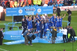 Gewinn der Leicester City Premier League